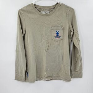 Dutch bros coffee small long sleeve shirt tan merch